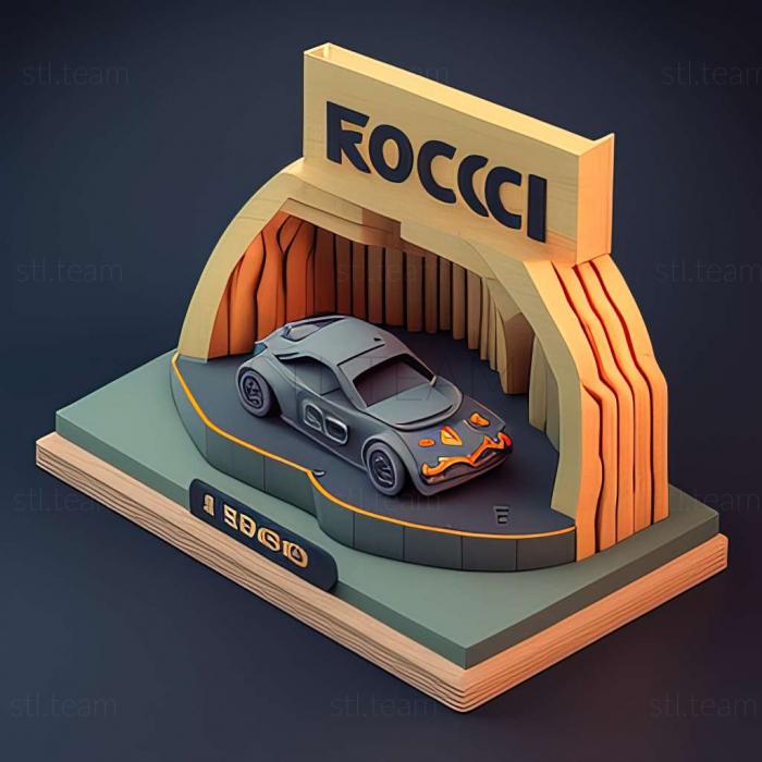3D model TOCA 2 Touring Car Challenge game (STL)